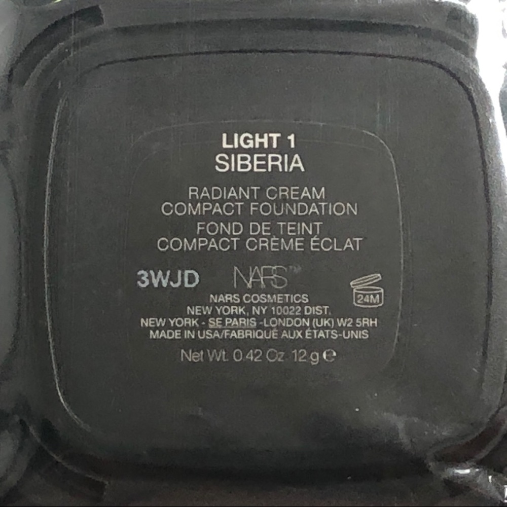 NEW NARS Radiant Cream Compact Foundation Refill Light 1 - SIBERIA